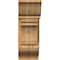 Ekena Millwork Olympic Traditional Rough Sawn Bracket w/ Offset Brace, Western Red Cedar, 8"W x 18"D x 22"H BKT0806X18X22OLY01RWR - alternate 2